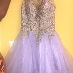 Lavender dress very prom and graduation worthy